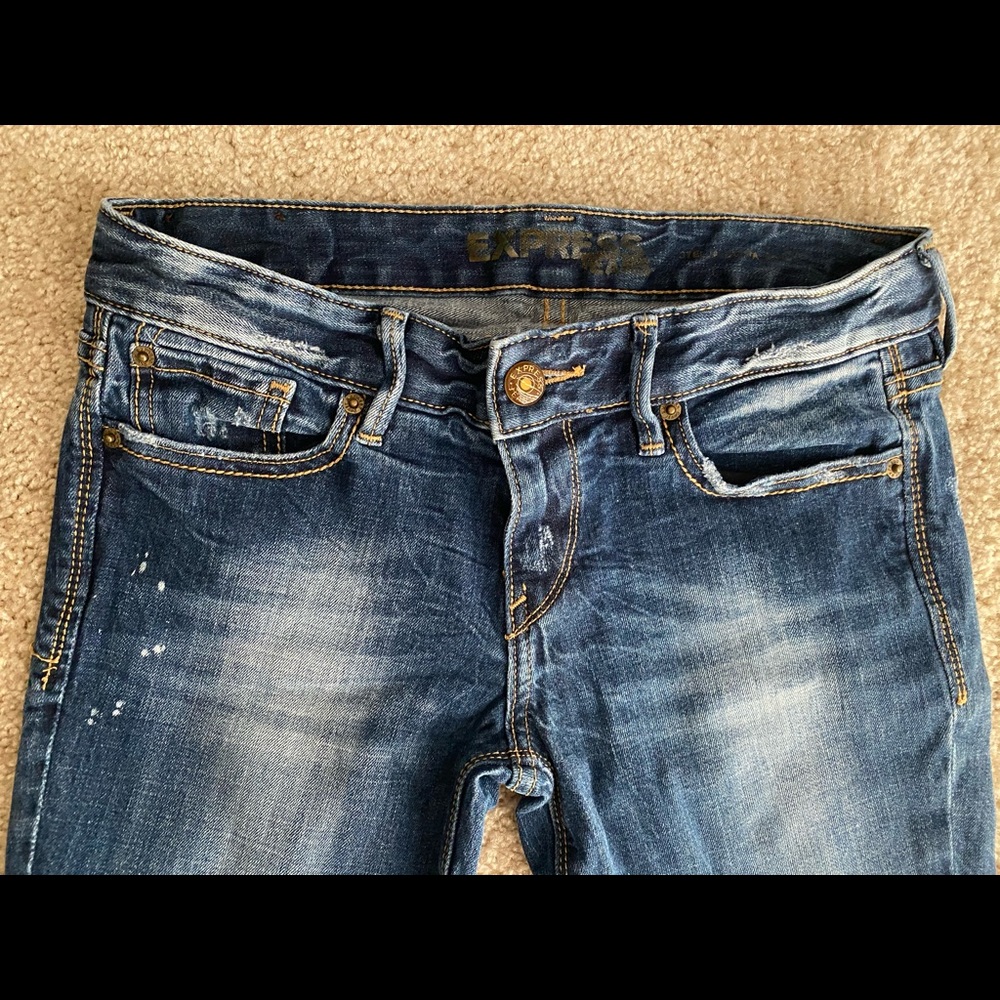 Women’s Express Skinny Jeans 4 short